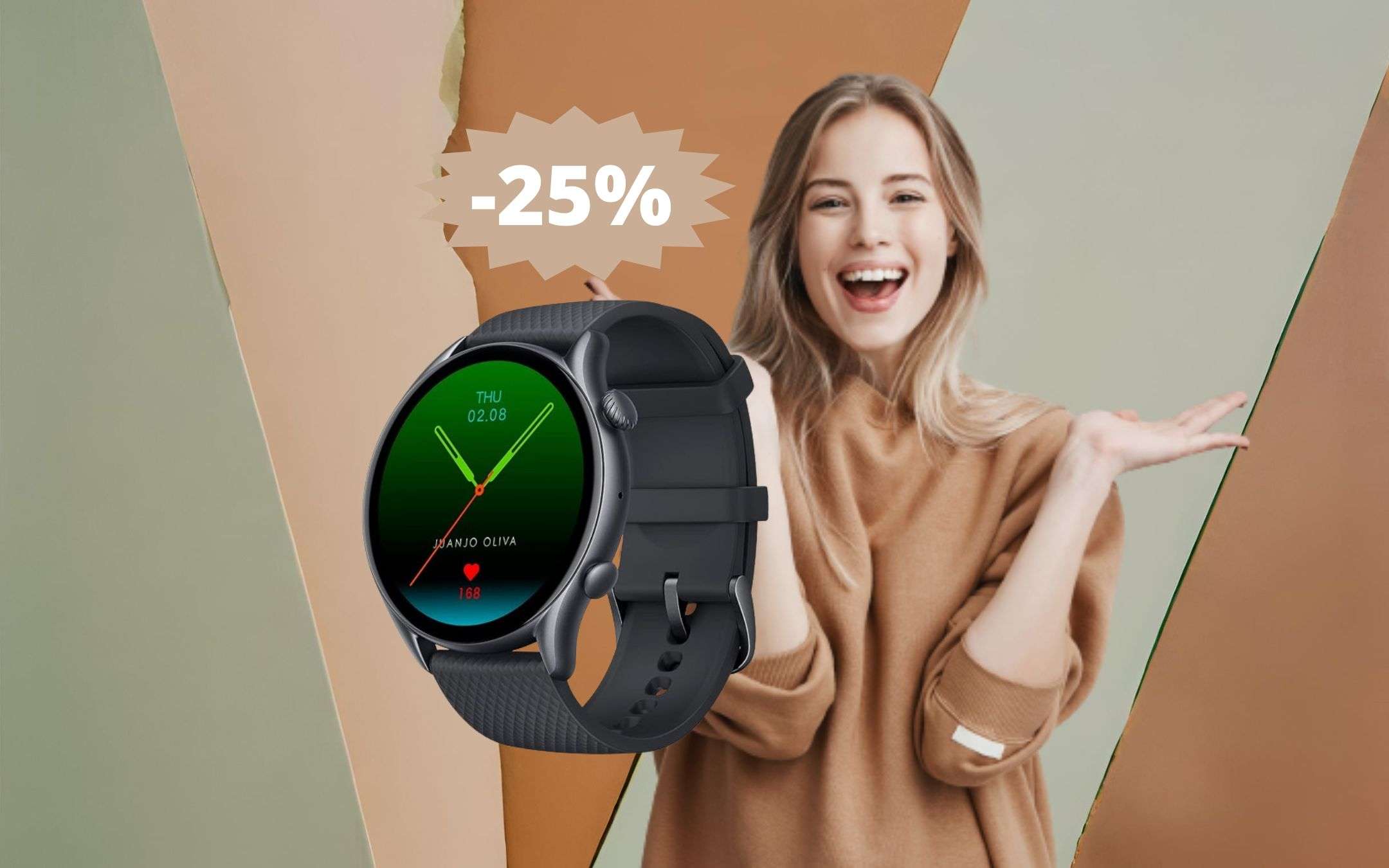 Amazfit GTR 3 Pro: SUPER sconto del 25% su Amazon