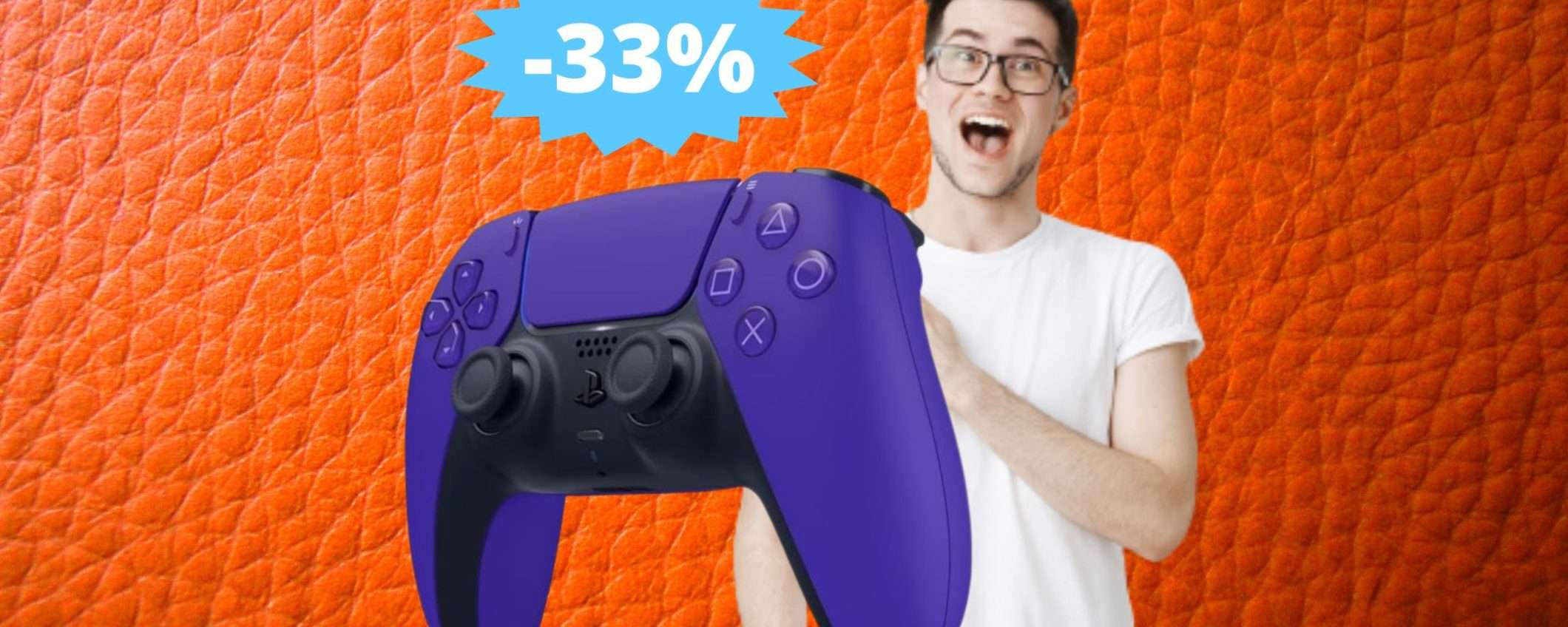 Controller Sony DualSense: IRRESISTIBILE con questo colore (-33%)