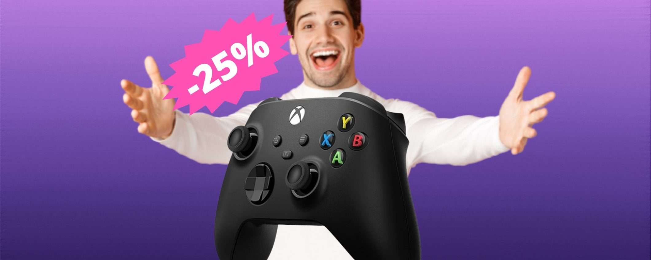 Controller Xbox Wireless: SUPER sconto del 25% su Amazon