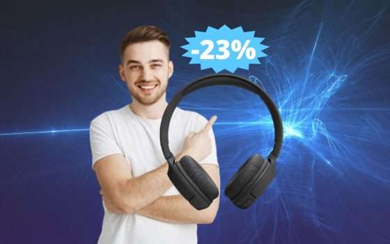 Cuffie JBL Tune 520BT: IMPERDIBILI con il 23% di sconto