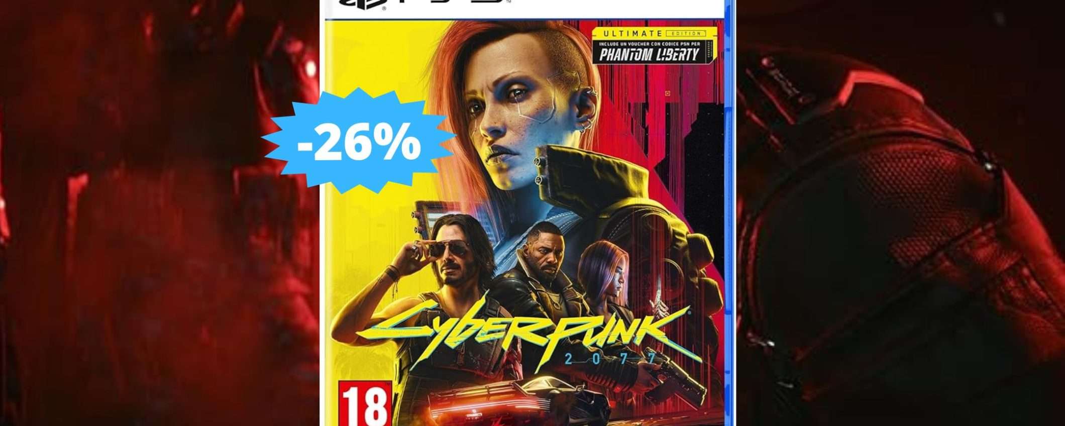 Cyberpunk 2077 per PS5: un AFFARE da non perdere (-26%)