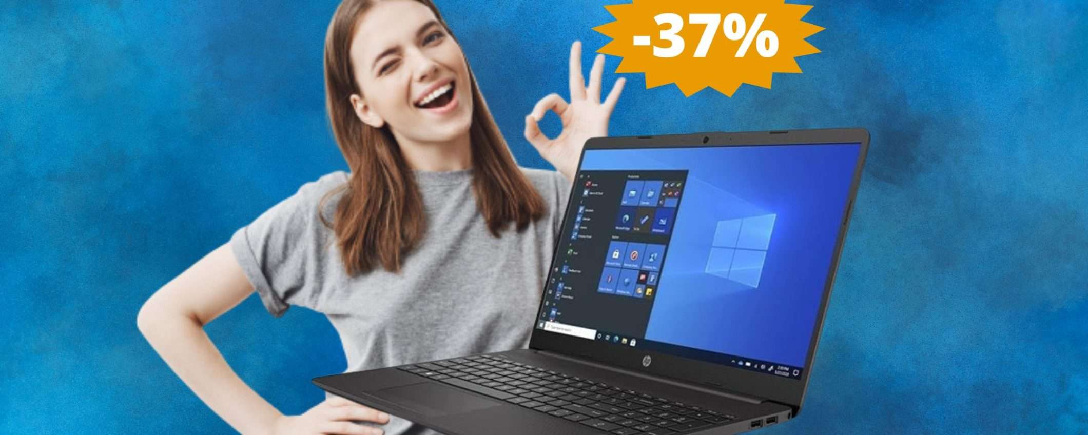 HP 250 G9: il più venduto della sua categoria su Amazon (-37%)