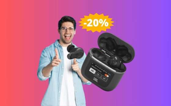 Auricolari JBL Tour Pro 2: un'OCCASIONE imperdibile (-20%)