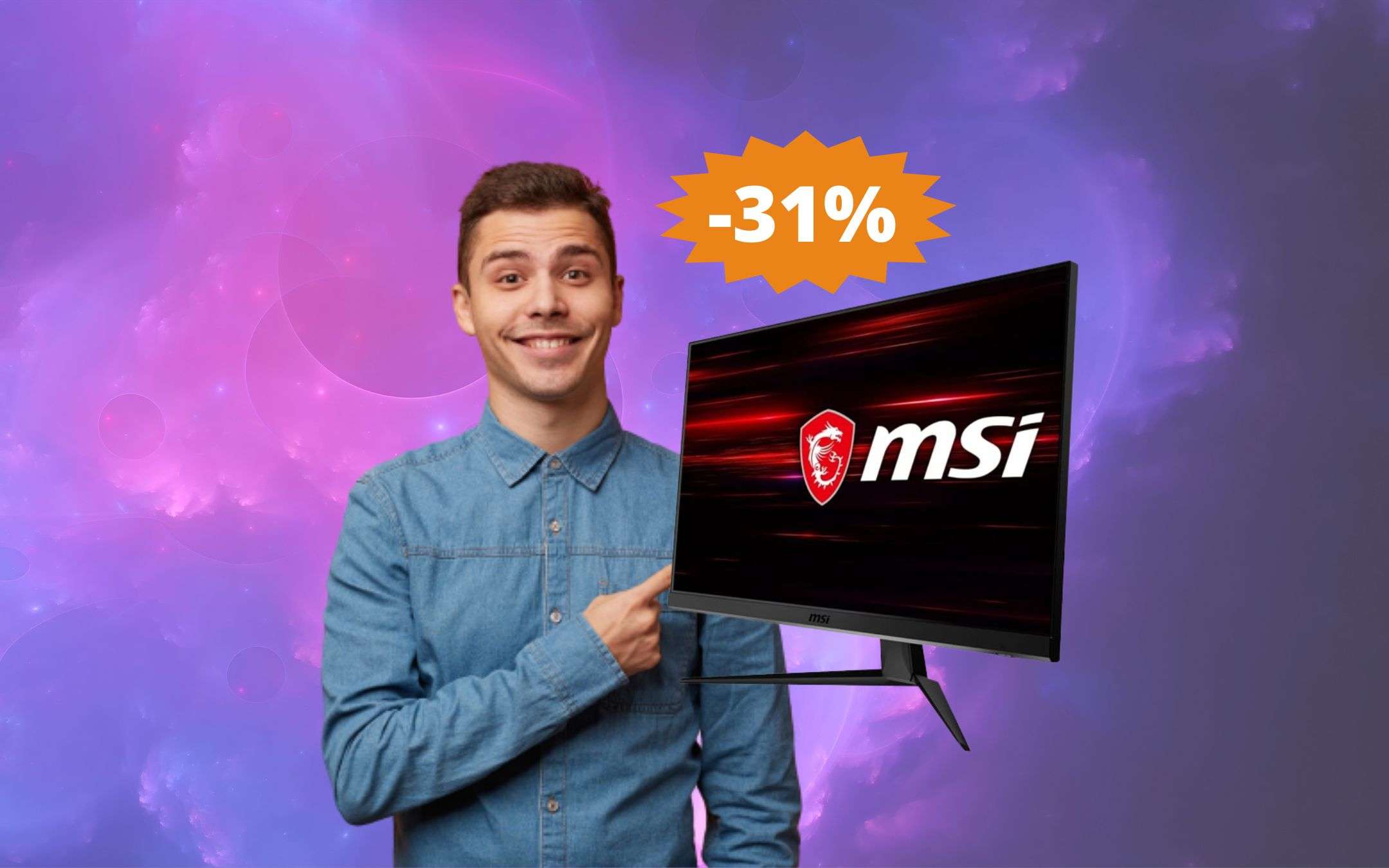 Monitor da gaming MSI: un AFFARE da non perdere (-31%)