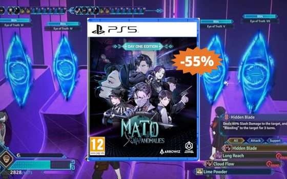 Mato Anomalies per PS5: CROLLO del prezzo su Amazon (-55%)