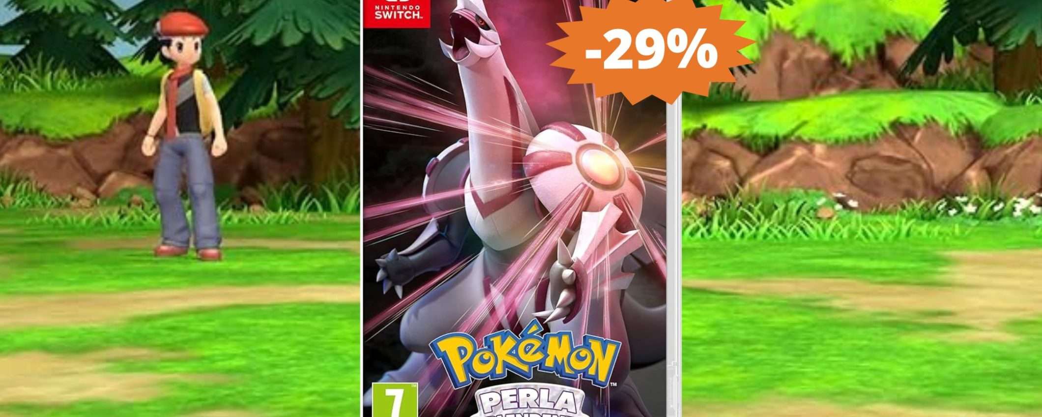 Pokémon Perla Splendente: MEGA sconto del 29% su Amazon