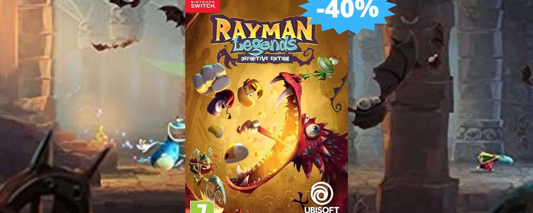 Rayman Legends Definitive Edition: un'avventura IMPERDIBILE