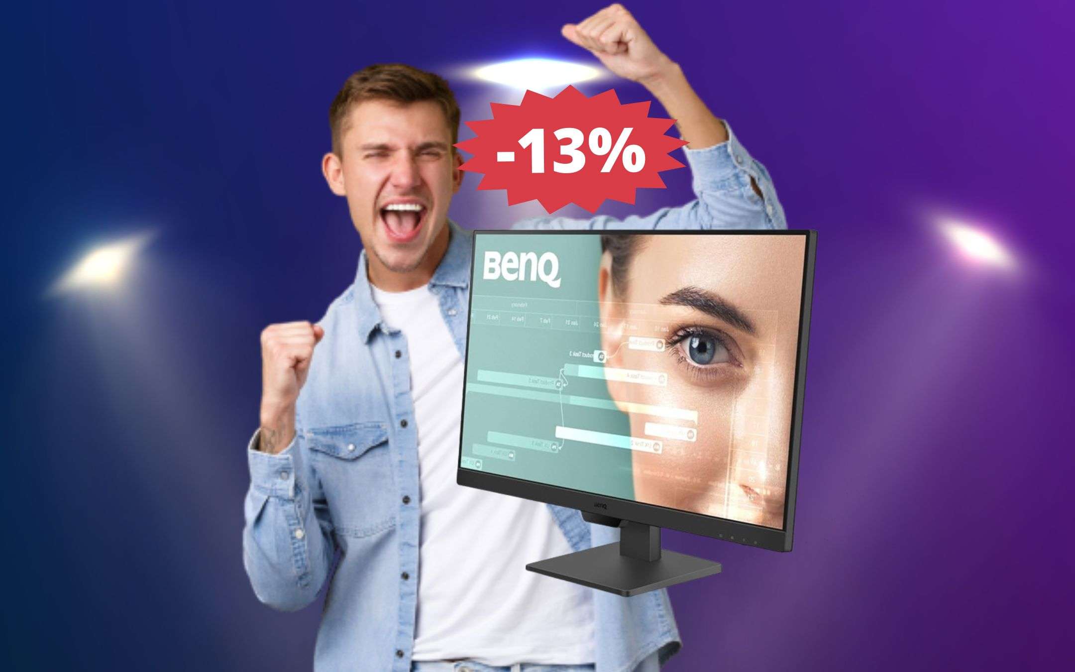 Monitor da gaming BenQ: SUPER sconto del 13% su Amazon