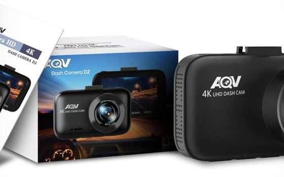 Sconto 2x sulla doppia dashcam di AQV: sbloccalo