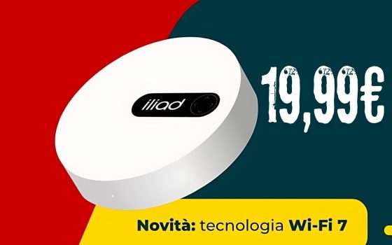 Fibra a soli 19,99€ al mese con Iliad, per SEMPRE