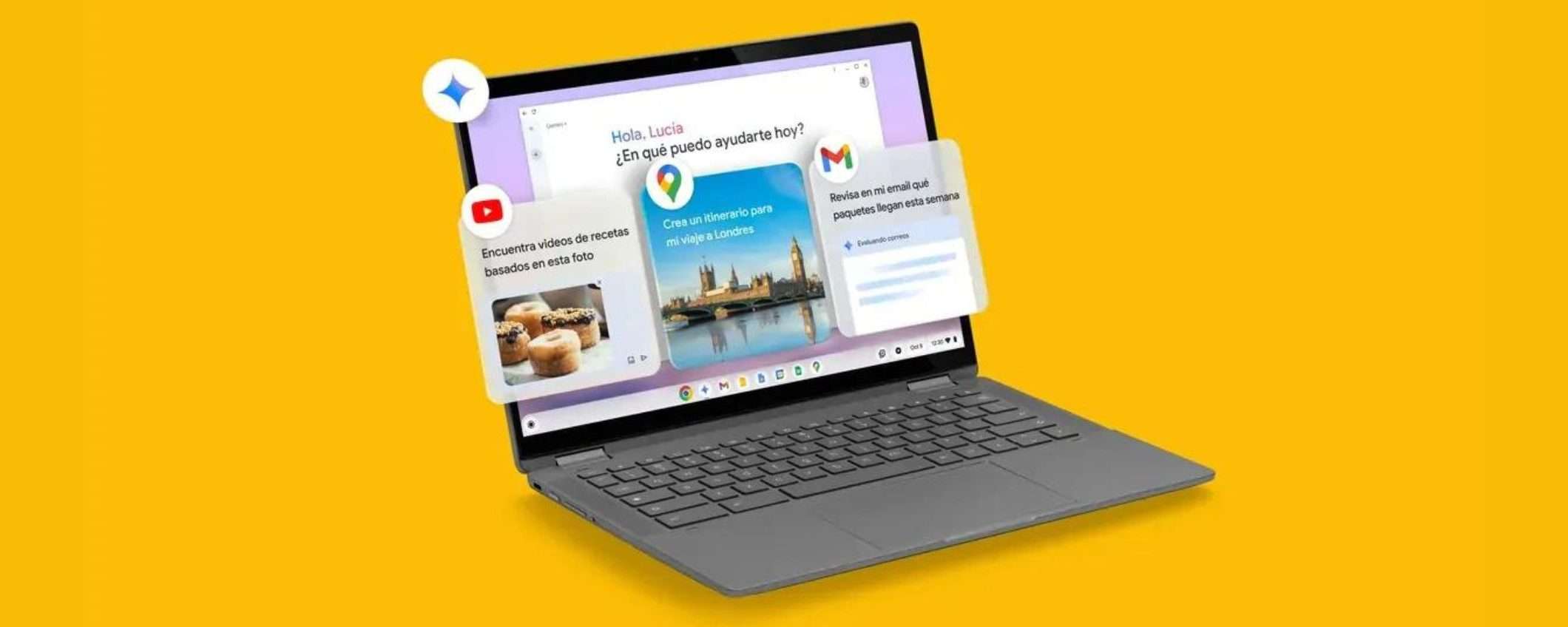 Google Gemini sbarca sui portatili Chromebook Plus