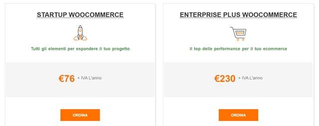 hosting woocommerce piani serverplan