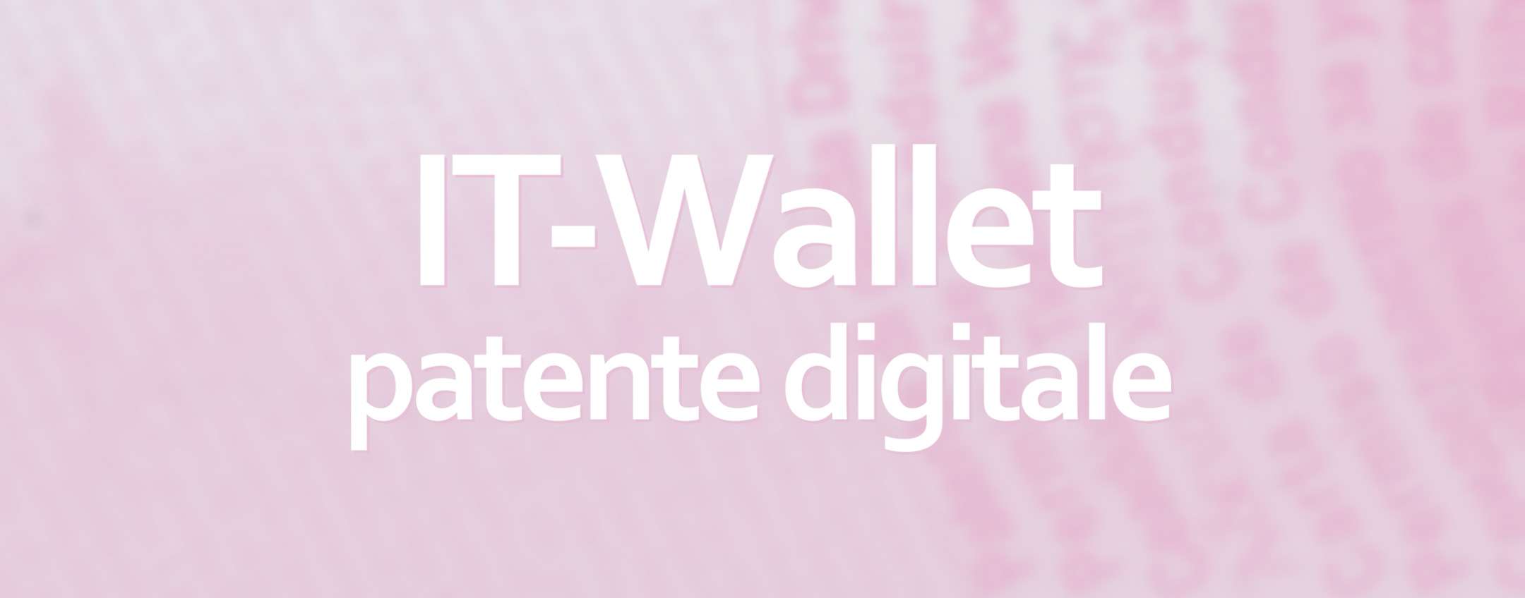 IT-Wallet: patente digitale valida solo in Italia?