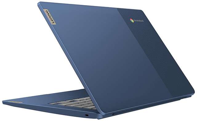 Il design del notebook Lenovo IdeaPad Slim 3 con sistema operativo ChromeOS (Chromebook)