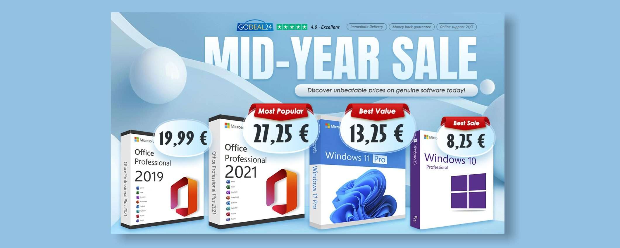 Offertissime di metà anno: metti le mani su Office 2021 Pro a partire da 17,25€!