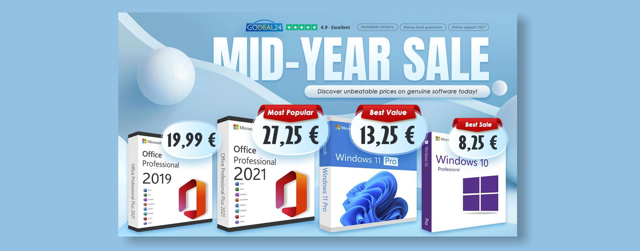 Offertissime di metà anno: metti le mani su Office 2021 Pro a partire da 17,25€!