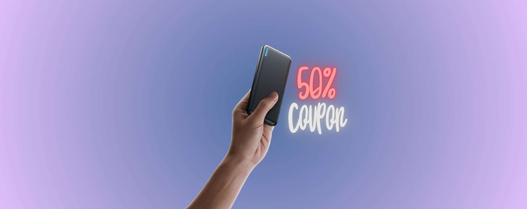 MIGLIORE Power Bank 10000 mAh a soli 7€ su Amazon