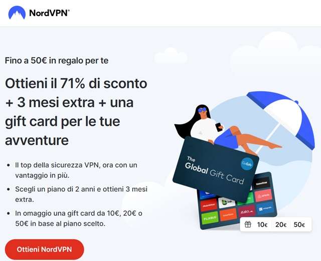 nordvpn offerta primavera