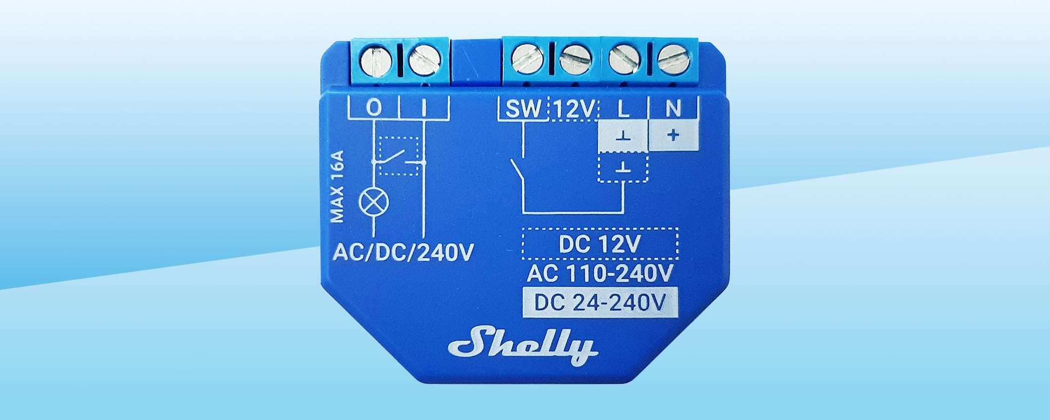 PREZZO CROLLATO per il relè intelligente Shelly Plus 1 (solo 12€)