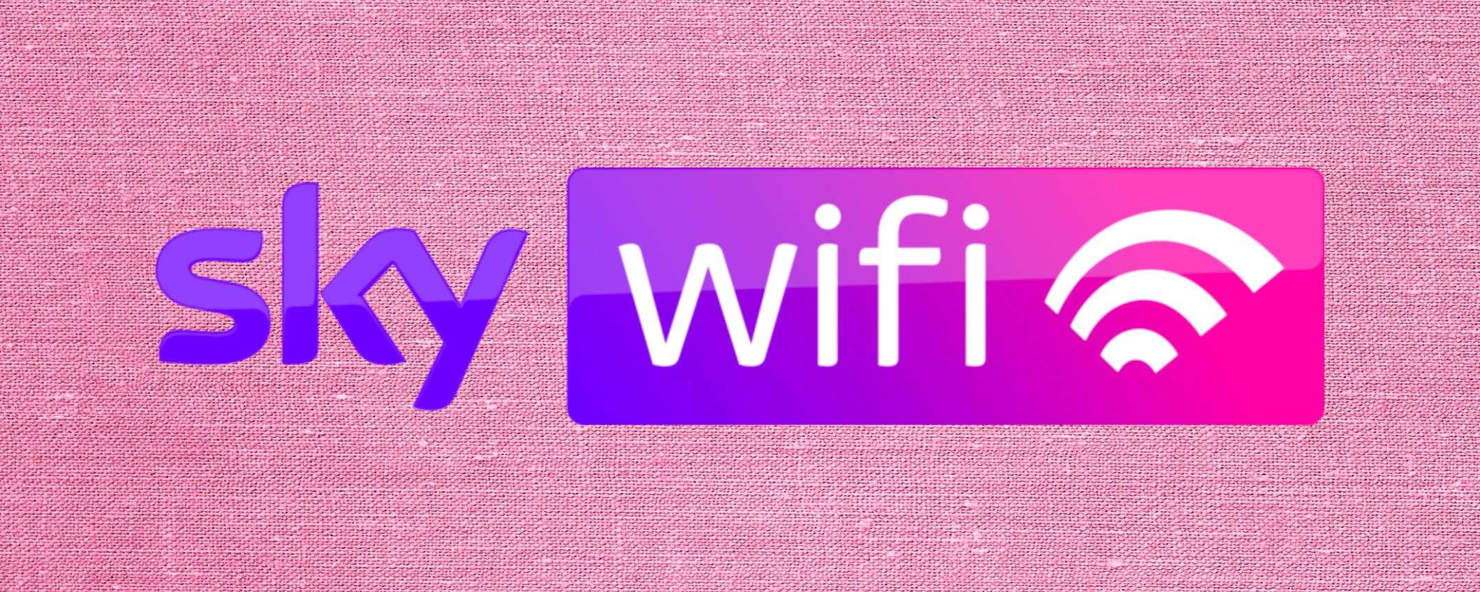 Sky Wifi: fibra a 25,90€/mese e attivazione gratis per i già clienti