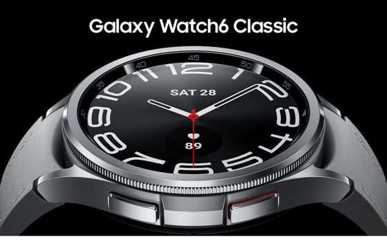 Samsung Galaxy Watch6 Classic da 43mm scontato di ben 176€ su Amazon