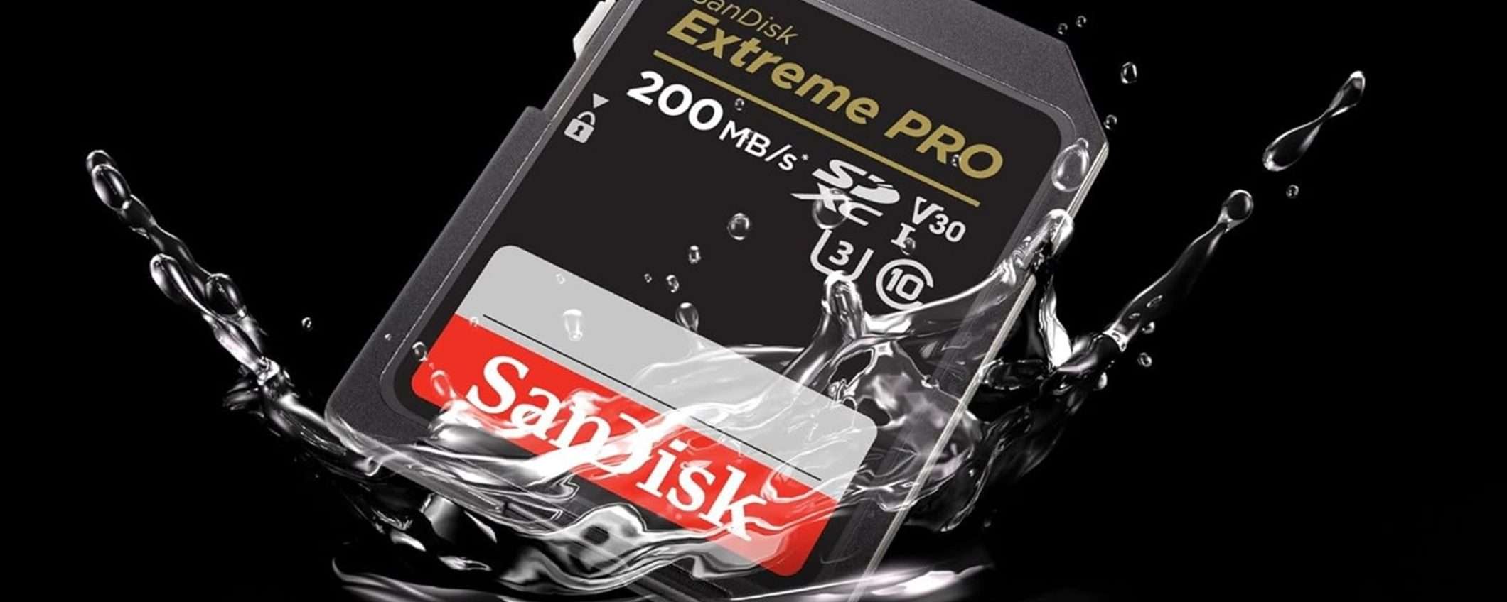 SD SanDisk Extreme Pro da 256GB a un prezzo ASSURDO con lo sconto del 49% di Amazon