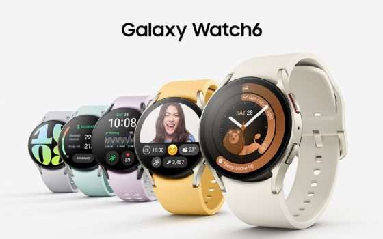 Samsung Galaxy Watch6 LTE da 40mm a soli 199€ su Amazon