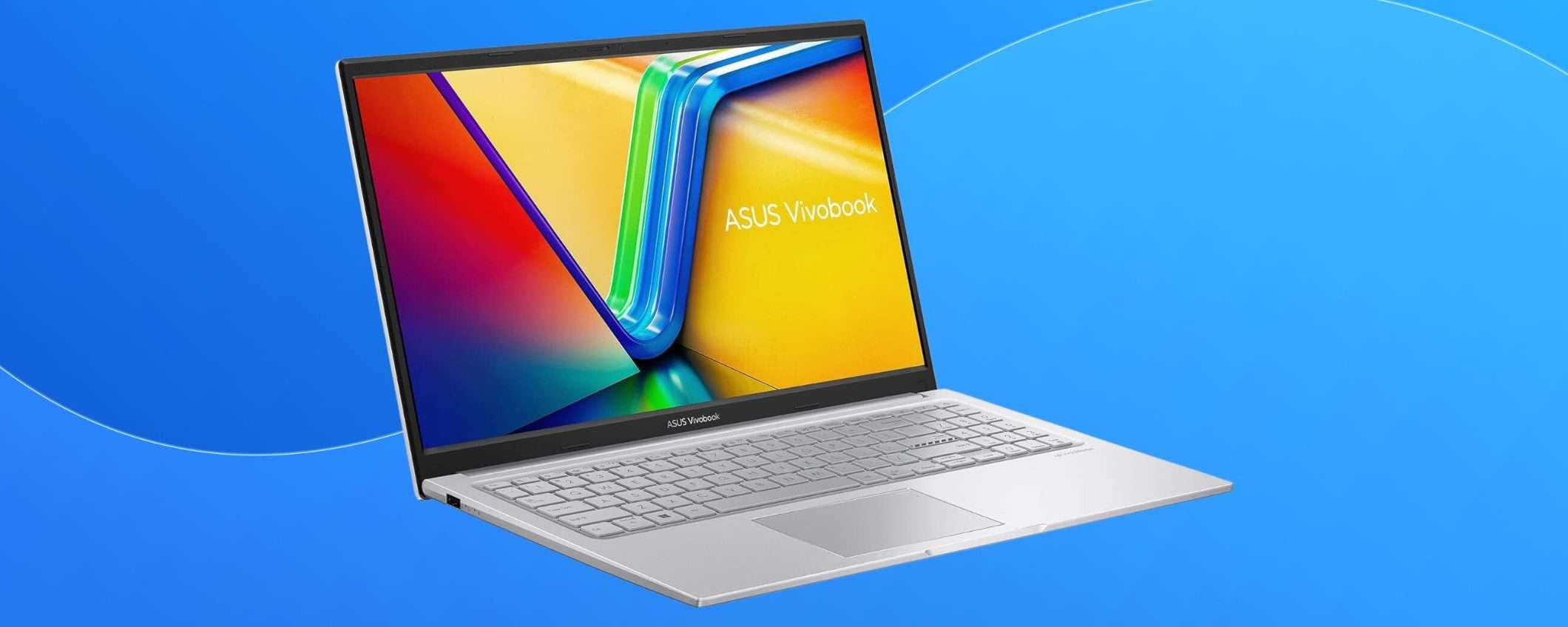 ASUS Vivobook (i5, 16GB RAM, 1TB SSD) con 200 euro di sconto Amazon: anche a rate