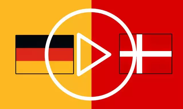 Germania Danimarca streaming