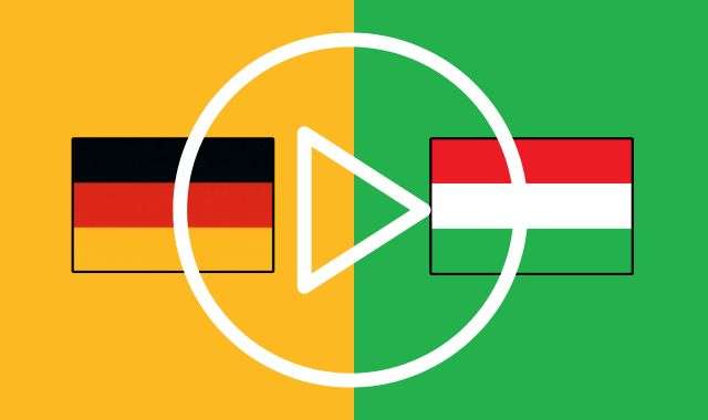 Germania Ungheria streaming europei 2024