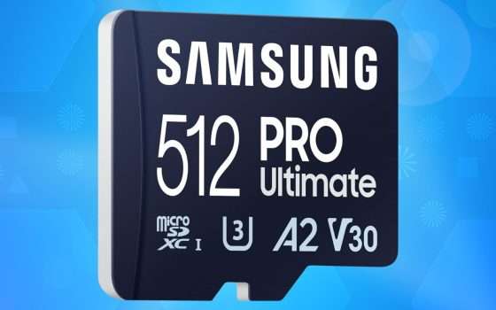 MicroSD Samsung 512GB: velocissima e in super sconto (-52%)
