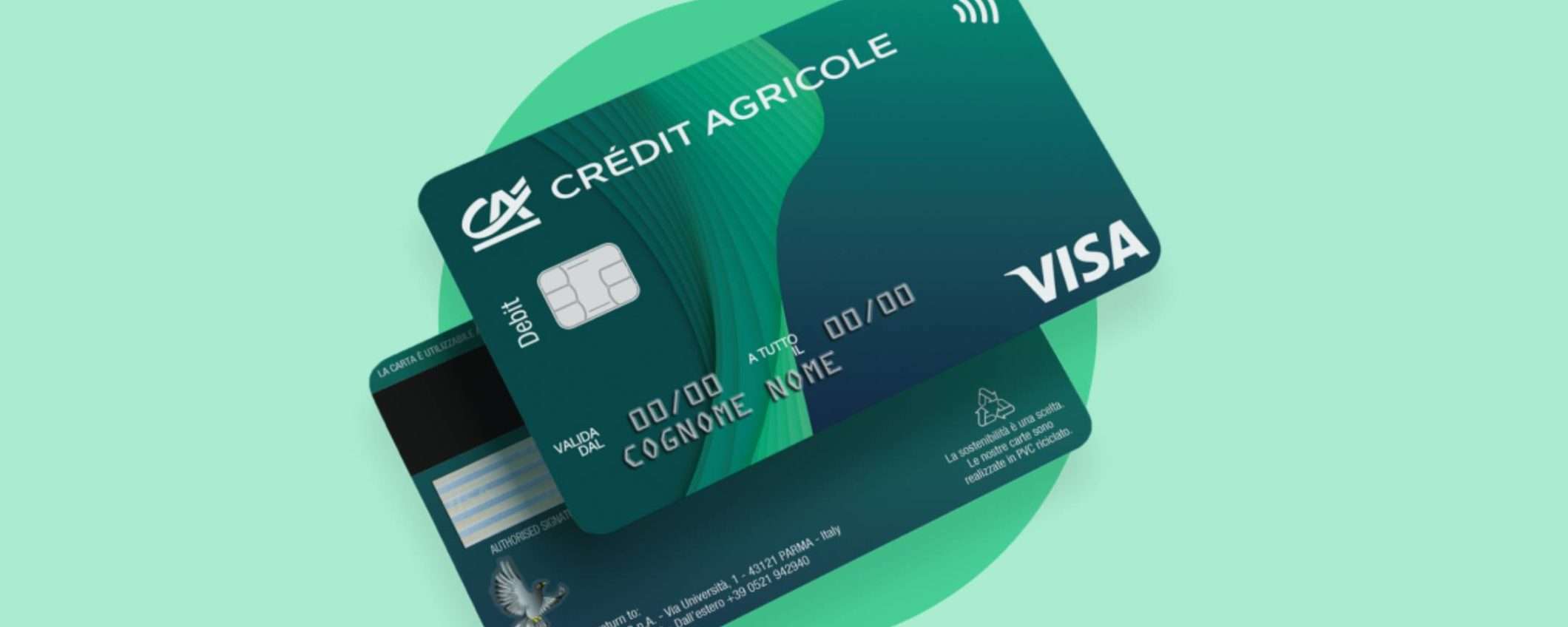 Conto a canone zero e carta di credito immediata: l'offerta esclusiva di Crédit Agricole