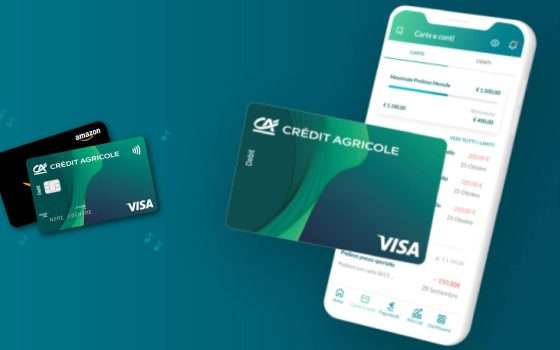 Crédit Agricole: apri il Conto Online e puoi iniziare ad usare subito la tua Carta di Credito