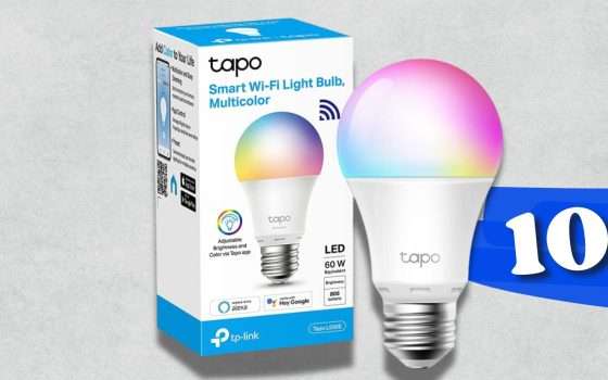 Lampadina LED SMART con multicolor a soli 10€, su Amazon lo sconto