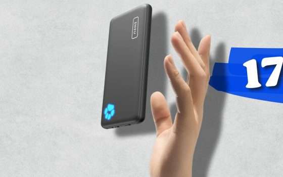 Power BANK ultra sottile e potente con 10000mAh da portare a spasso