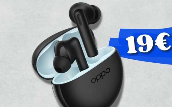 OPPO Enco Buds2 TORNANO a soli 19€, cancellazione rumore TOP