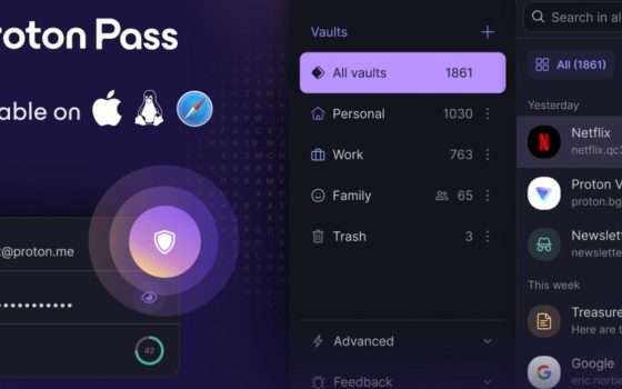 Proton Pass disponile anche per macOS, Linux e Safari