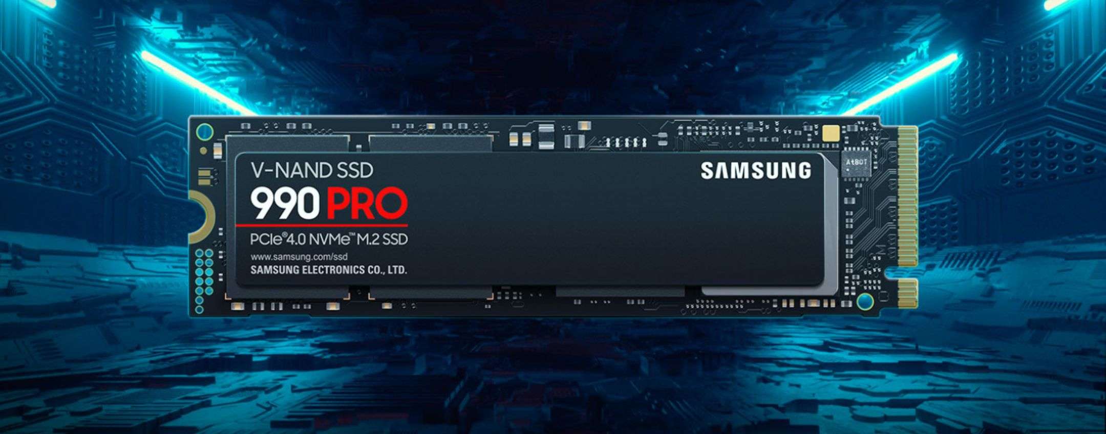 SSD Samsung 900 PRO NVMe M2 da 1TB in ottimo sconto su Amazon (-38%)