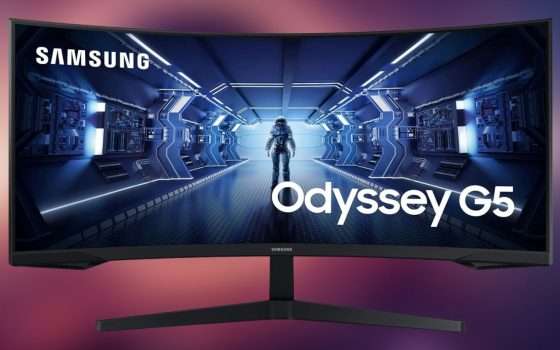 Samsung Odyssey G5: fantastico monitor da gaming (34