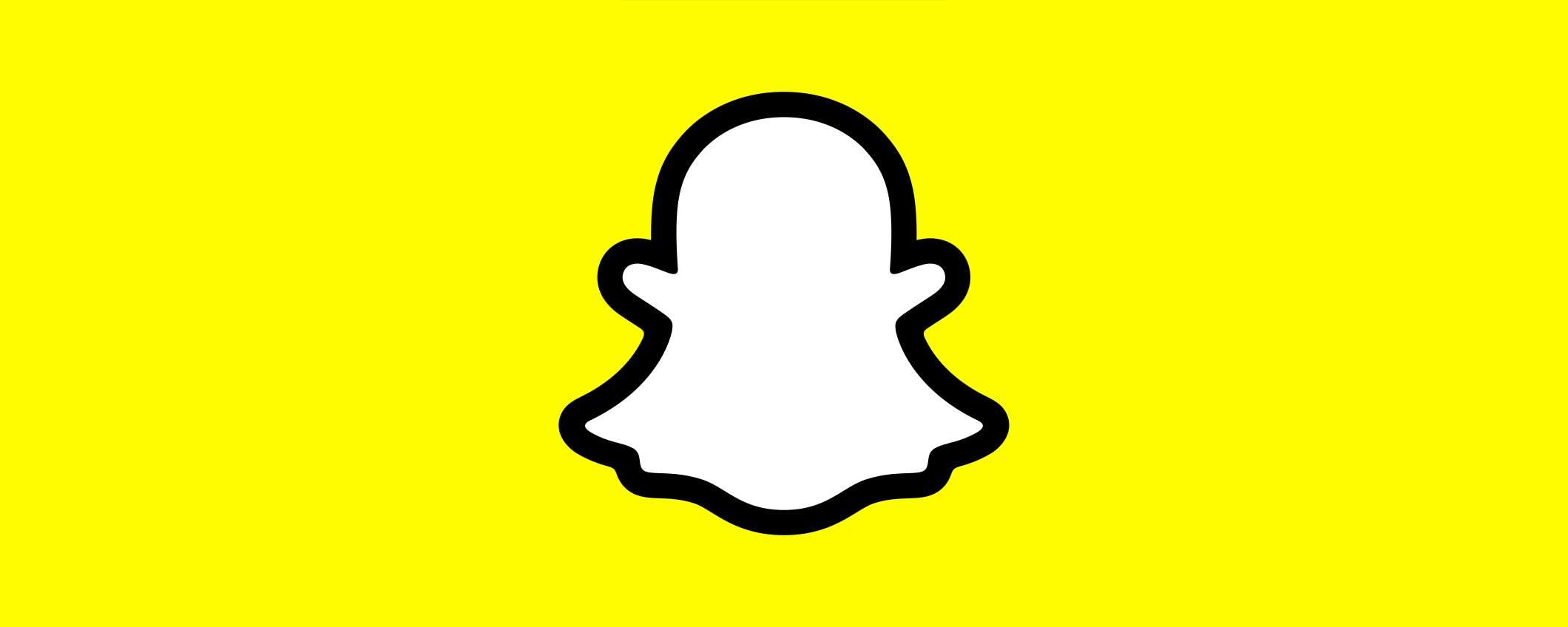 Snapchat blocca i contatti dagli sconosciuti