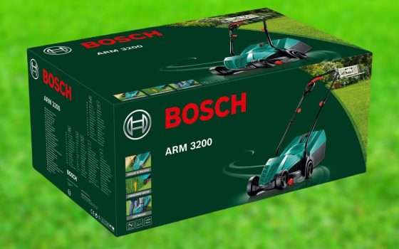 Tagliaerba Bosch in OCCASIONE AMAZON: risparmi il 29%, è un vero REGALO