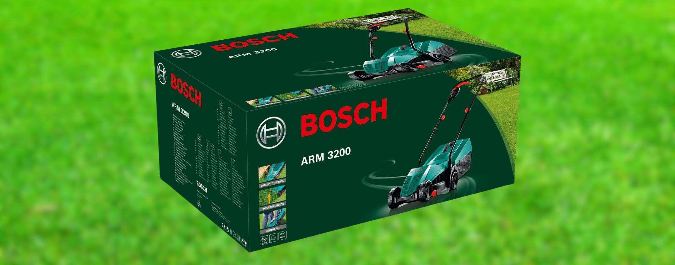 Tagliaerba Bosch in OCCASIONE AMAZON: risparmi il 29%, è un vero REGALO