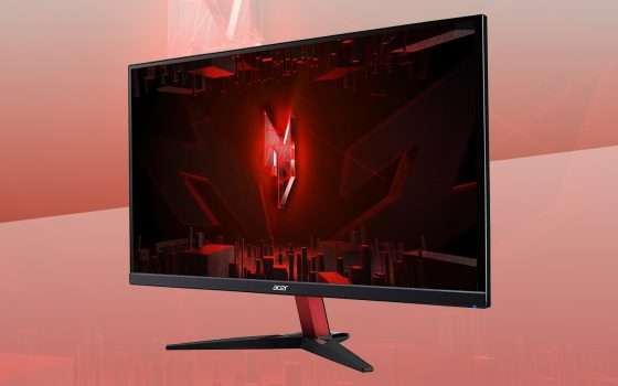 Monitor gaming Acer (27 pollici, FHD, 180Hz) al MINIMO STORICO