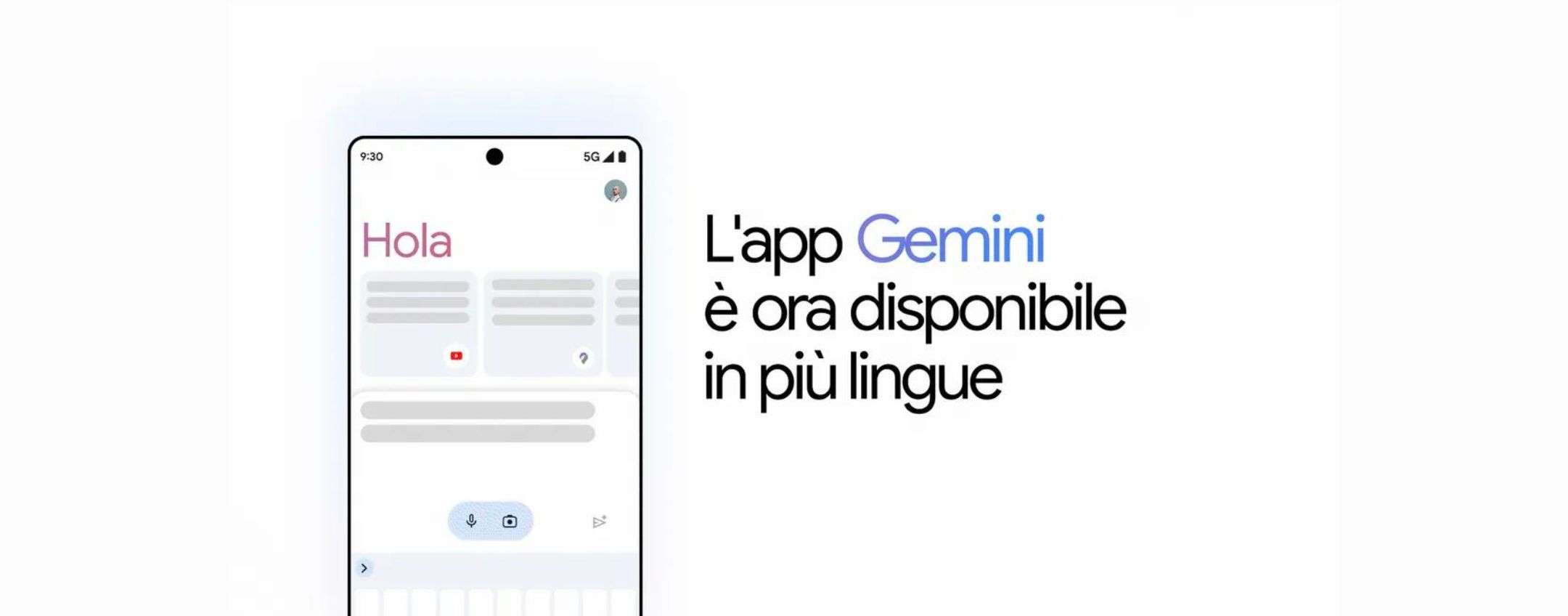 L’app Gemini per Android e iOS arriva anche in Italia