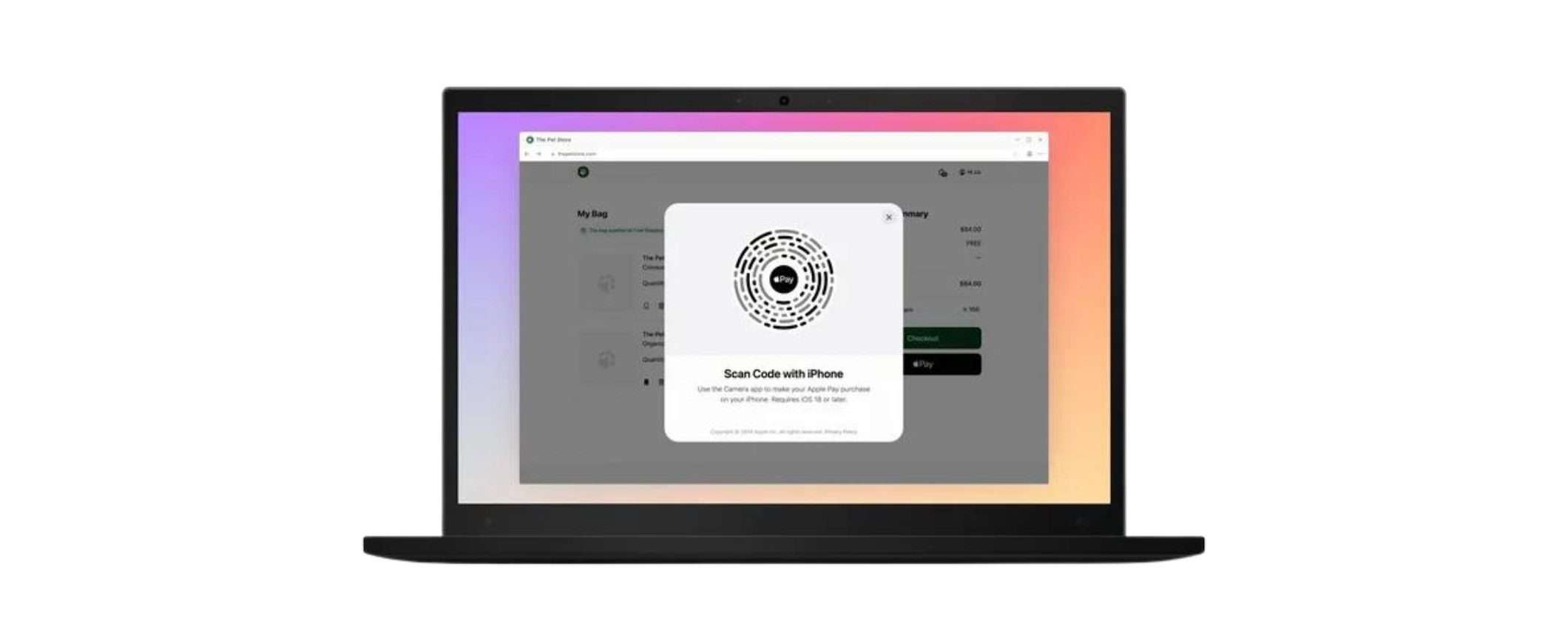 iOS 18 porta Apple Pay su tutti i browser desktop