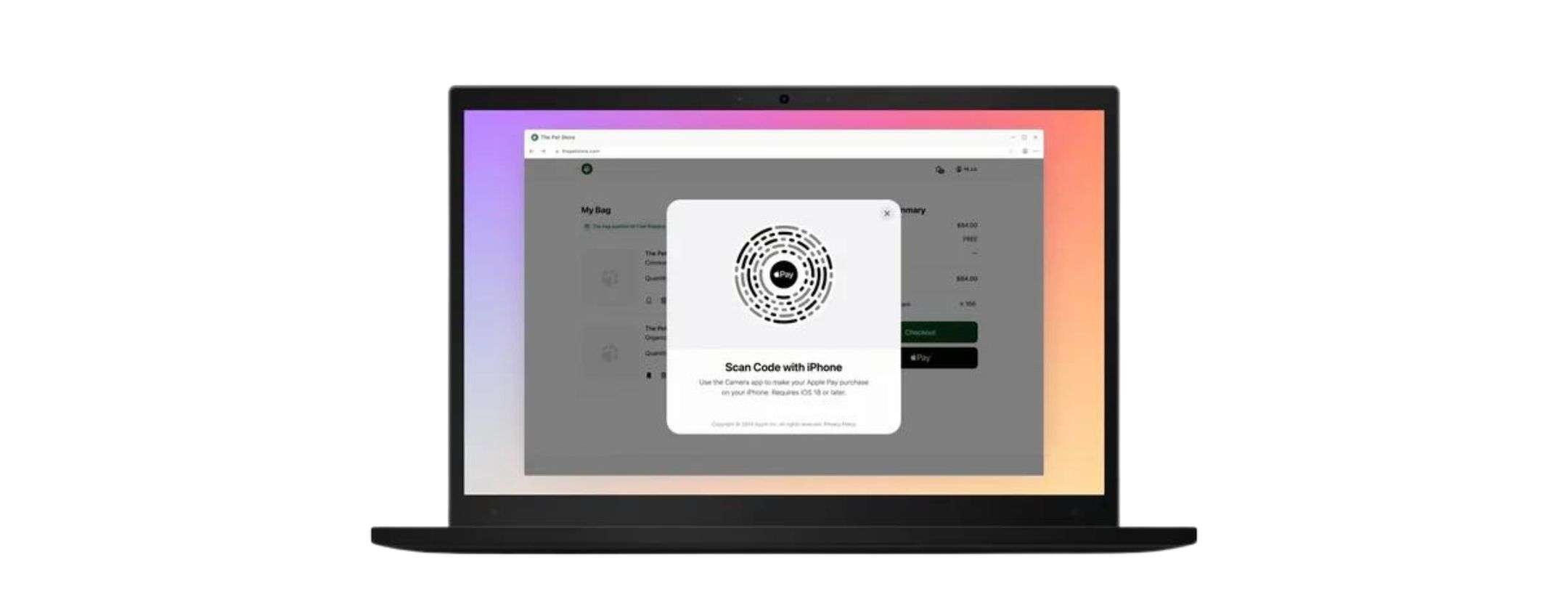 iOS 18 porta Apple Pay su tutti i browser desktop