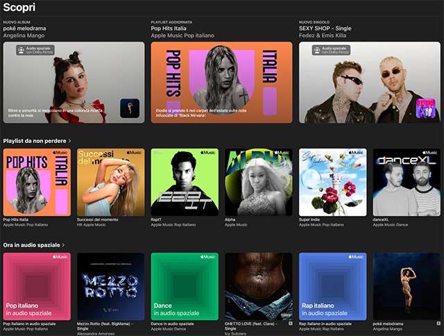 Le nuove uscite in streaming su Apple Music