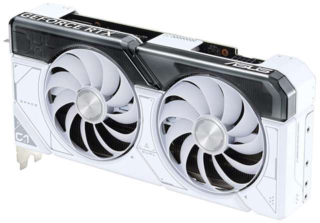 La scheda video ASUS Dual GeForce RTX 4070 OC Edition