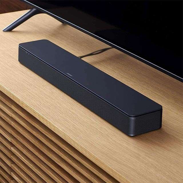 Il design della soundbar wireless Bose TV Speaker