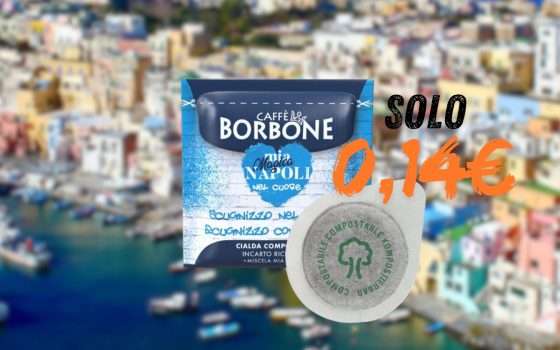 Cialde Caffè Borbone: un tuffo nell'espresso napoletano a 0,14€